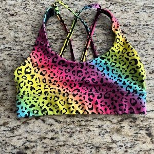 Girls Zyia Soft Strappy Sports Bra size XS